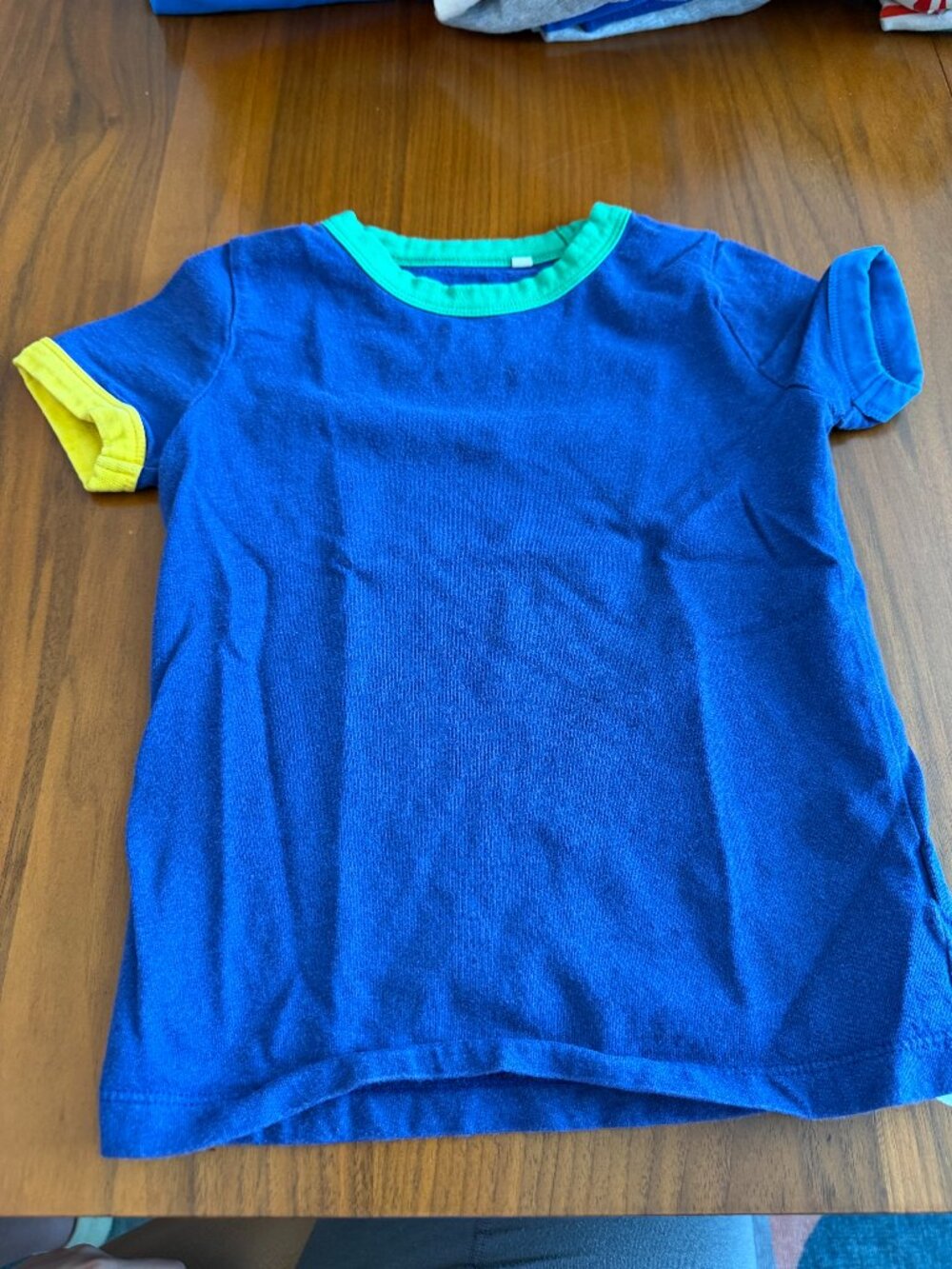 Mini Boden Boys Ringer tee / Size 5-6